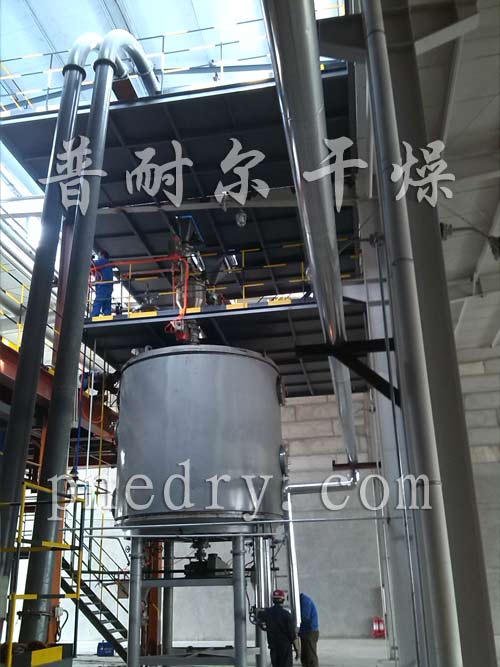 真空盘式干燥机调试现场